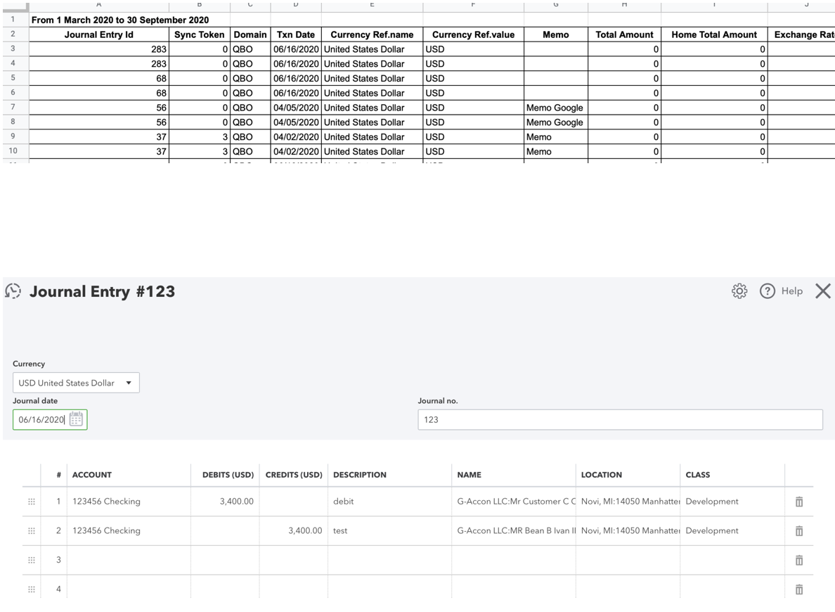 Import Journal Entries Into Quickbooks Online Template 0618